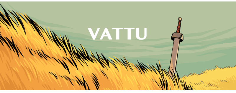vattu over a yellow field